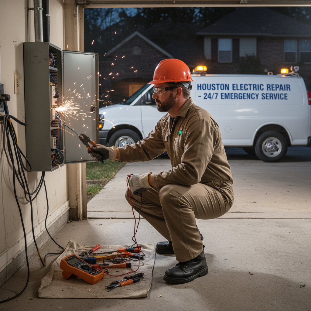 24/7 Electrical Emergency Repairs - Tell Projects Pasadena TX