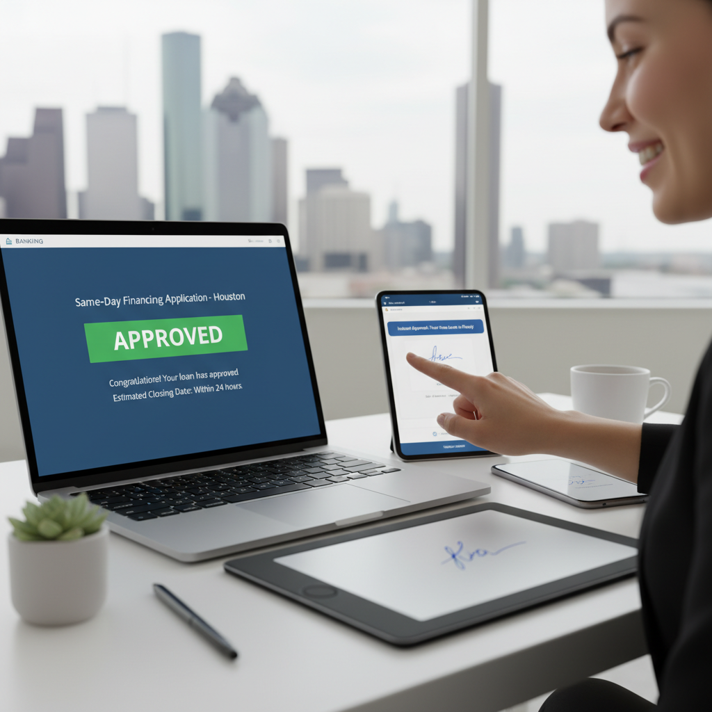 Same-Day Financing Approval - Tell Projects Pasadena TX