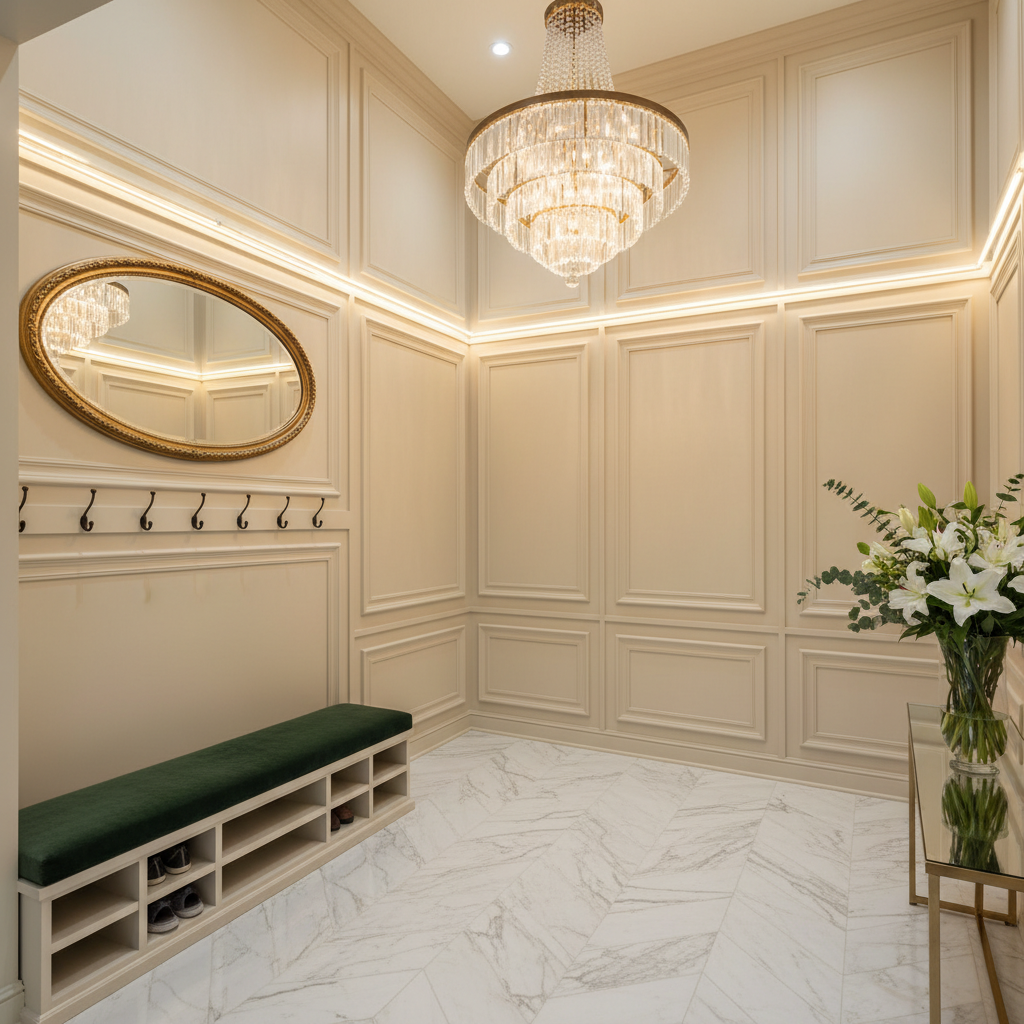 Entryway & Hallway Upgrades - Tell Projects Pasadena TX