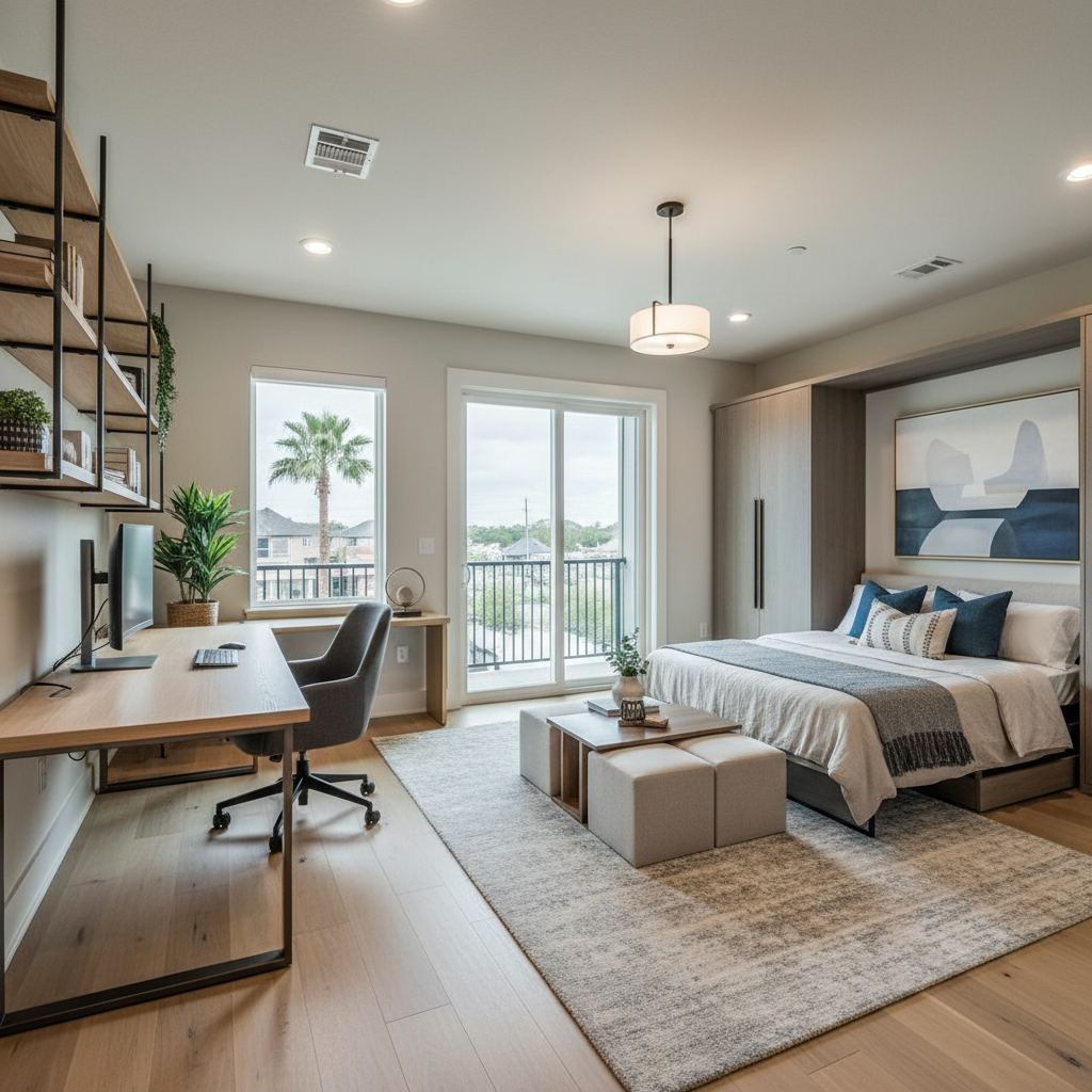 Multi-Purpose Room Design - Tell Projects Pasadena TX