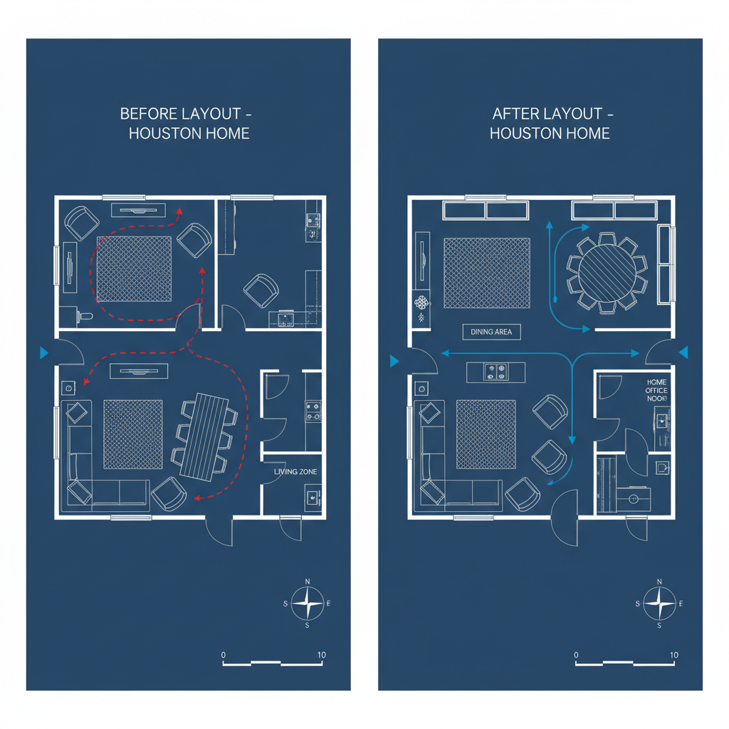 Room Layout Optimization Pasadena - Tell Projects Pasadena TX